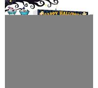 Halloween Countdown Calendar, 24 Day Reading Ghost Countdown, 12.6x11.02x2.36 inches 2D Acrylic Design for Festive Display, Spooky Indoor Tree Haunted House Home Party Setup