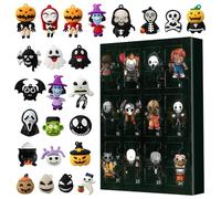 Halloween Countdown Scatola Cieca Include 24 Bambole Horror a Tema Halloween Progettate a Caso Conto Alla Rovescia di Natale Calendario Bambolo Regali Decorazioni per Bambini Adulti