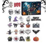 Halloween Countdown Set, Pumpkin Ghost Bag Pendant Keychain Decor