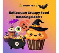 Halloween Creepy Food Coloring Book 1
