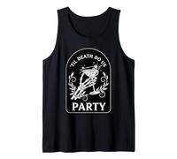 Halloween Creepy Fun Vibe TIL Death Do Us Party Divertente Canotta