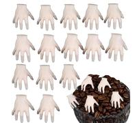 Halloween Creepy Mini Hands - 15 pezzi Spooky Hand Desk Decor, Realistic Skeleton Zombiie Mini Hands Set for Tabletop Themed Parties, Haunted House Decorations, Desk Display Indoor Holiday Horror