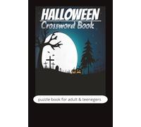 HALLOWEEN CROSSWORD PUZZLE BOOK: Halloween Crossword puzzles with Easy to read Print about Halloween,Spooky Season,Ghost Night and more | 50+puzzles...Gift for Student,Doctors,and Adult