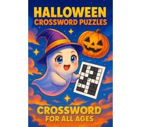 Halloween Crossword Puzzles: 50 Fun and Spooky Crosswords for All Ages - Includes a Halloween Coloring Bonus!