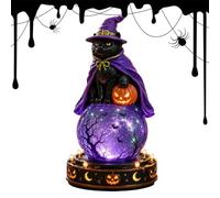 Halloween Crystal Ball Lighteds, Seasonal Desktop Decor