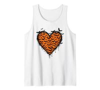 Halloween Cuore Costume Zucca Scheletro Fantasma Strega Horror Canotta