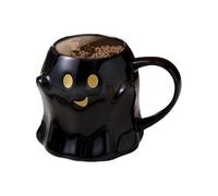 Halloween Cup - 440 ml Novelty Ghost Mug, Multipurpose Reusable Tea Cup | Multifunctional Daily Routine Parrty College Book Club Meetings Holiday Dorm Room Game Night Fun Beverage Drinking Accessory