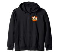 Halloween Cute Ghosts Dog Felpa con Cappuccio