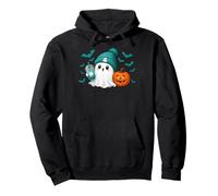 Halloween Cute Green Eagles Ghost Felpa con Cappuccio