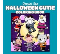 Halloween Cutie Coloring Book: Supper Cute Halloween Coloring Book for Teens and Adults with Gothic Style, Bold-Simple-Easy design for Relaxation.