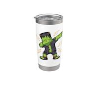 Halloween Dabbing Mostro Frankenstein Bicchiere termico in acciaio inox doppia parete