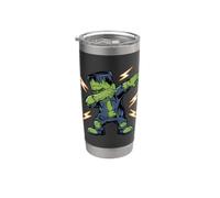 Halloween Dabbing Mostro Frankenstein Bicchiere termico in acciaio inox doppia parete