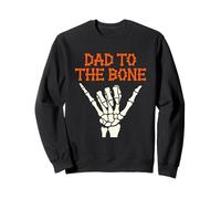 Halloween Dad To The Bone Skeleton Hand Fun Papa Felpa
