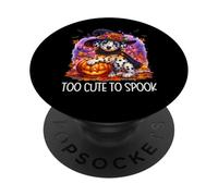 Halloween Dalmatian Puppy Is Too Cute To Spook For Dog Lover PopSockets PopGrip Adesivo