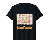 Halloween Dancing Skeleton Witch Funny Costume Bone Squad Maglietta