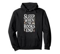 Halloween Dark Reader Bookworm Mystery Books Spooky Horror Felpa con Cappuccio