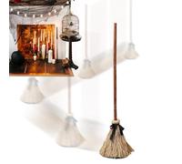 Halloween Decor Animated Broom - Accessorio per le streghe con audio ed effetti luminosi, altezza 110 cm | Scoppa da ballo ideale per casa, esterno, vicolo, sala per feste, accessorio spaventoso e div