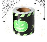 Halloween Decoration Caution - Tape 20ft Luminous Adhesive Path Guidance | Halloween Party Glow Warning Tape Party Hosts Homeowners Enthusiasts Haunted House School