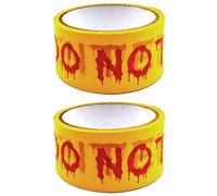 Halloween Decorations Caution Tape,Do Not Enter Scary Caution Tape Roll Outdoor Spooky DIY Decorative Accessory 2Pcs