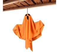 Halloween Decorations, Hangable Light Up Ghost, Flashing Mode Display, Spooky Figurine Ornament, Scare Prop for Outdoor Setup, Porch Styling, Lawn Display, Backyard Scene, Patio Accent, 19.69x15.75 In
