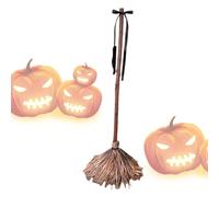 Halloween Decorations, Witch Broom, Animated Props,39.37 Inches, Spooky Floating Effect, Motion Sensor Activated Display, for Indoor Outdoor Fireplace Yard Garden Holiday Setup