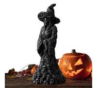 Halloween Desktop Figurine - Skeleton Witch Home Decoration Statues