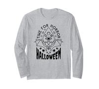 Halloween Divertente - Tempo per l'orrore Maglia a Manica