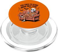 Halloween divertente troppo stanco per spaventare forse l'anno prossimo PopSockets PopGrip per MagSafe