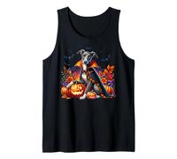 Halloween Dog Women Pumpkins Italian Greyhound Dog Vampire Canotta