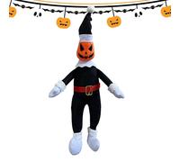 Halloween Doll, Pumpkin Clown Huggable, Soft Stuffed Plush Hugger, Cute and Cuddly Halloween Decorations for Girls Boys, Birthday Party Favors, Holiday Room Decor, Festive Seasonal Gift Collectible