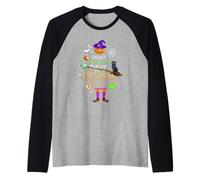 Halloween Don't Make Me Flip My Witch Switch Women Funny Women Maglia con Maniche Raglan
