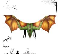 Hallowe'en Dragon Wing - Majestic Dragon Wings, Accessorio per Adulti | Pezzo dettagliato Di Di Cosplay In Tessuto, Accessorio Per Costumi Fantasia Unisex, Abiti Di Carnevale Attraente