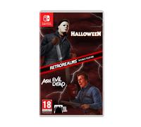 Halloween E Ash Vs Evil Dead RetroRealms Double Feature Nintendo Switch