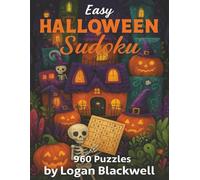 Halloween Easy Sudoku: Spooky Fun Sudoku Puzzles for Relaxation and Brain Training