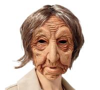 Halloween Elderly Maschera - Realistic Horror Maschera, Latex Face Cover