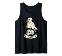 Halloween F Caw F Corvo F-Caw-F Black Bird FcawF Donne Uomini Canotta