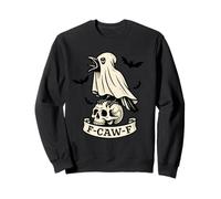 Halloween F Caw F Corvo F-Caw-F Black Bird FcawF Donne Uomini Felpa