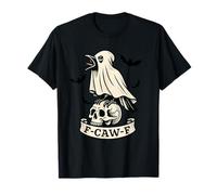 Halloween F Caw F Corvo F-Caw-F Black Bird FcawF Donne Uomini Maglietta