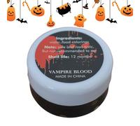 Halloween Fake Blood, Face Makeup Plasma, Washable Realistic Prop, Costume Stage Effect, 1 Bottle Red Gel for Cosplay Role Play Movie Night Performance Nights Scenes, Carnivals, or Photo Shoots