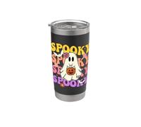 Halloween Fantasma Costume Spooky Groovy Halloween camicia bambini Bicchiere termico in acciaio inox doppia parete