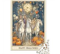 Halloween Fantasy Art Print Puzzle Impossible 1000 Pezzi Decorazione Per La Casa. Rilassamento E Intelligence Per Adulti E Bambini Da 12 Anni 70x50cm/1000pcs