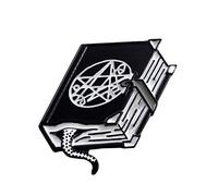 Halloween Fashion Book Tazza da caffè Forma Spilla Spilla Distintivo Denim Gioielli Abiti Sciarpa Cappello Decor Decorativo e utile Convenient Handled