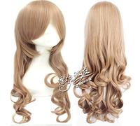 Halloween Fashion Christmas Party Dress Up Wig Cosplay Wig Daily Linen 70Cm Long Curly Hair Variety Anime Wig Color: H088-6 (Main Body)