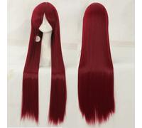 Halloween Fashion Christmas Party Dress Up Wig Cosplay Wig Universal 100Cm Color Long Straight Hair Cos Anime High Temperature Wire 099 Color:Rose Net 079 [1 Meter]