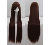 Halloween Fashion Christmas Party Dress Up Wig Cosplay Wig Universal 100Cm Color Long Straight Hair Cos Anime High Temperature Wire 099 Color:Rose Net 007 [1 Meter]