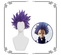 Halloween Fashion Christmas Party Dress Up Wig Is Worried About People Making Mixed Purple Big Back Cosplay Wig