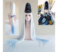 Halloween Fashion Christmas Party Dress Up Wig Onmyoji Mobile Games Abe Seimei Cosplay Wig Zhongfen Seimei Abba Cos