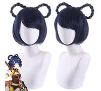 Halloween Fashion Christmas Party Dress Up Wig Original God Xiangling Cosplay Wig Split Character Anime High Temperature Wire