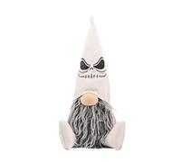 Halloween fatto a mano Tomte gnomi svedesi seduti nisse scandinavi ornamenti decorazioni da tavola regali