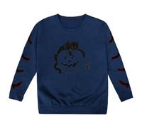 Halloween Felpa Bambini Ragazzi-Bambine Ragazze Divertente Ragazzi Bambina Senza Cappuccio Shirt Autunno Inverno Abbigliamento Invernali Sweatshirt Felpe per 5-12 Anni